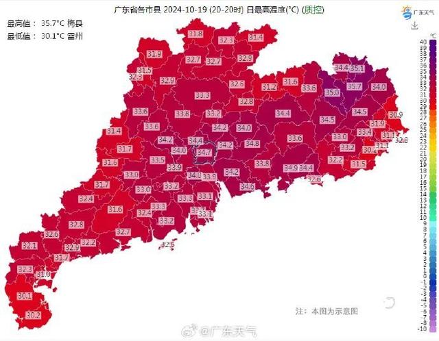 35.7°C！广东好面霸榜，热氛围已抵达，另有一股已上路，广州气候：进春也没有近了-6.jpg