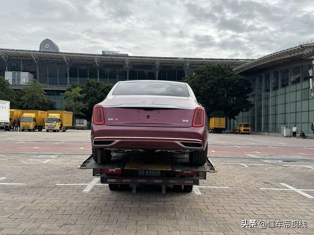 新车 | 广州车展探馆：白旗国俗单色版暴光，行将上市/4.0T V8混动-6.jpg