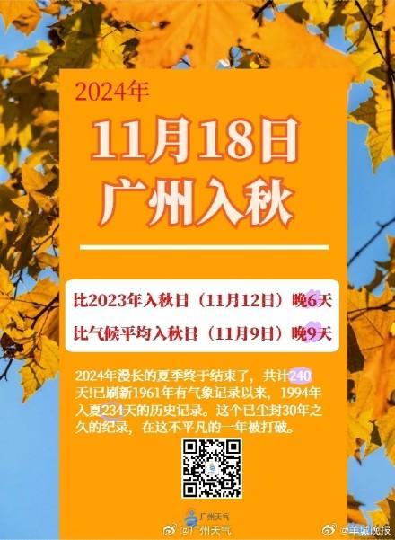 民宣！广州11月18日已“进春”，中等偏偏强热氛围明早“进穗”-1.jpg