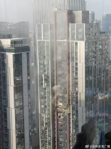 深圳一室第楼发作爆炸，天标修建秋笋受涉及，相干部分正告急查询拜访-1.jpg