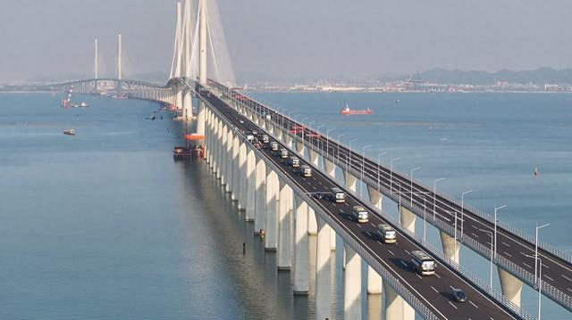 黄茅海跨海通讲通车，粤港澳年夜湾区再加“枢纽一横”-1.jpg