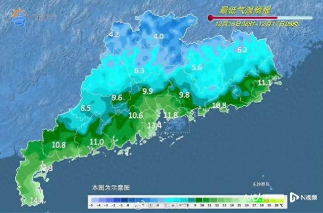 将来一周热氛围不竭弥补！惠州最低气鼓鼓温4℃，部分有霜冻-1.jpg