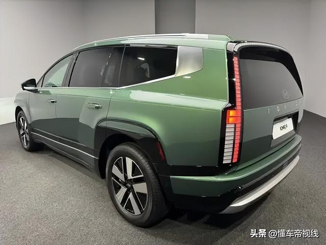 新车 | 装备齐天形轮胎/绞盘等，当代IONIQ 9新车型暴光，中年夜型SUV-8.jpg