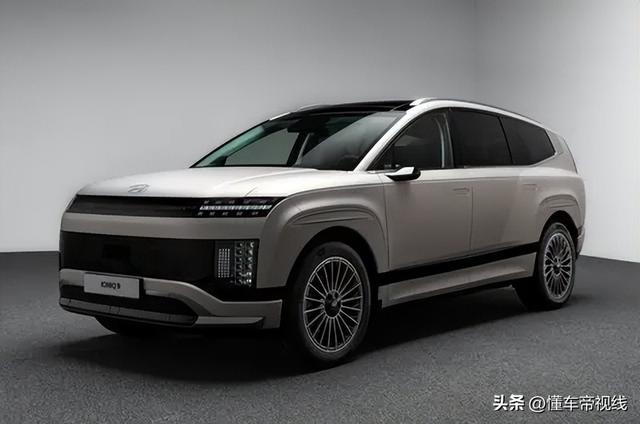 新车 | 装备齐天形轮胎/绞盘等，当代IONIQ 9新车型暴光，中年夜型SUV-6.jpg