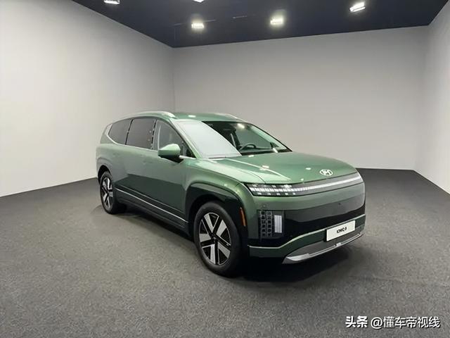 新车 | 装备齐天形轮胎/绞盘等，当代IONIQ 9新车型暴光，中年夜型SUV-5.jpg