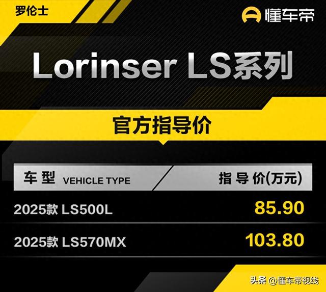 新车 | 卖价85.9万元起，2025款Lorinser LS系列上市，7座中年夜型MPV-1.jpg