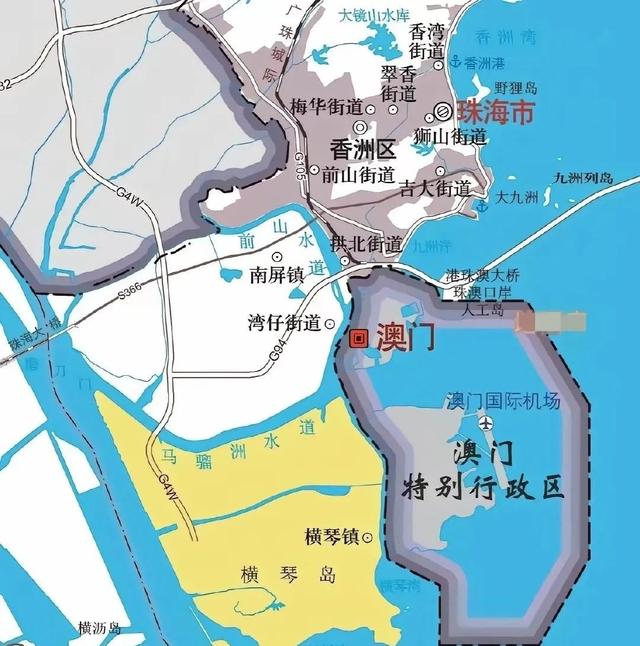 横琴岛里积同等于三个澳门，两天仅一河之隔-2.jpg